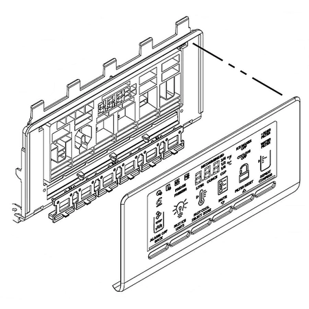 WPW10276276-IncludeCORE Whirlpool WPW10276276 Refrigerator Electronic Contr