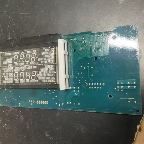 Maytag Commercial Gas Dryer Control Board UI LCD Display