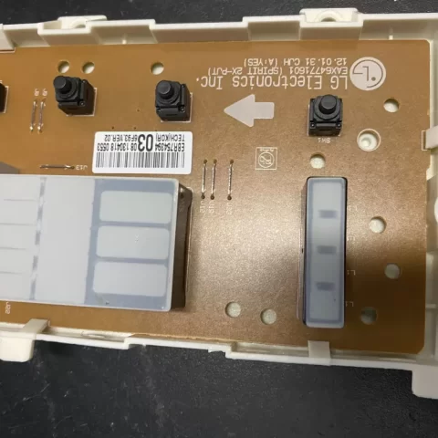 LG EBR75439403 Dryer Control Board