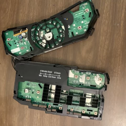 WHIRLPOOL DRYER CONTROL PANEL PART # W10153650 W10294709